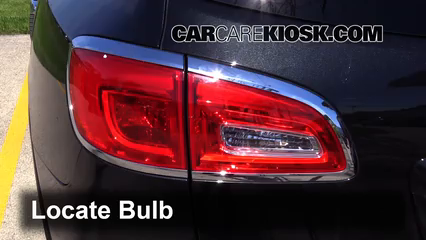2013 Buick Enclave 3.6L V6 Lights Brake Light (replace bulb)